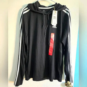 Adidas Aeroready Black Hoodie Size Medium